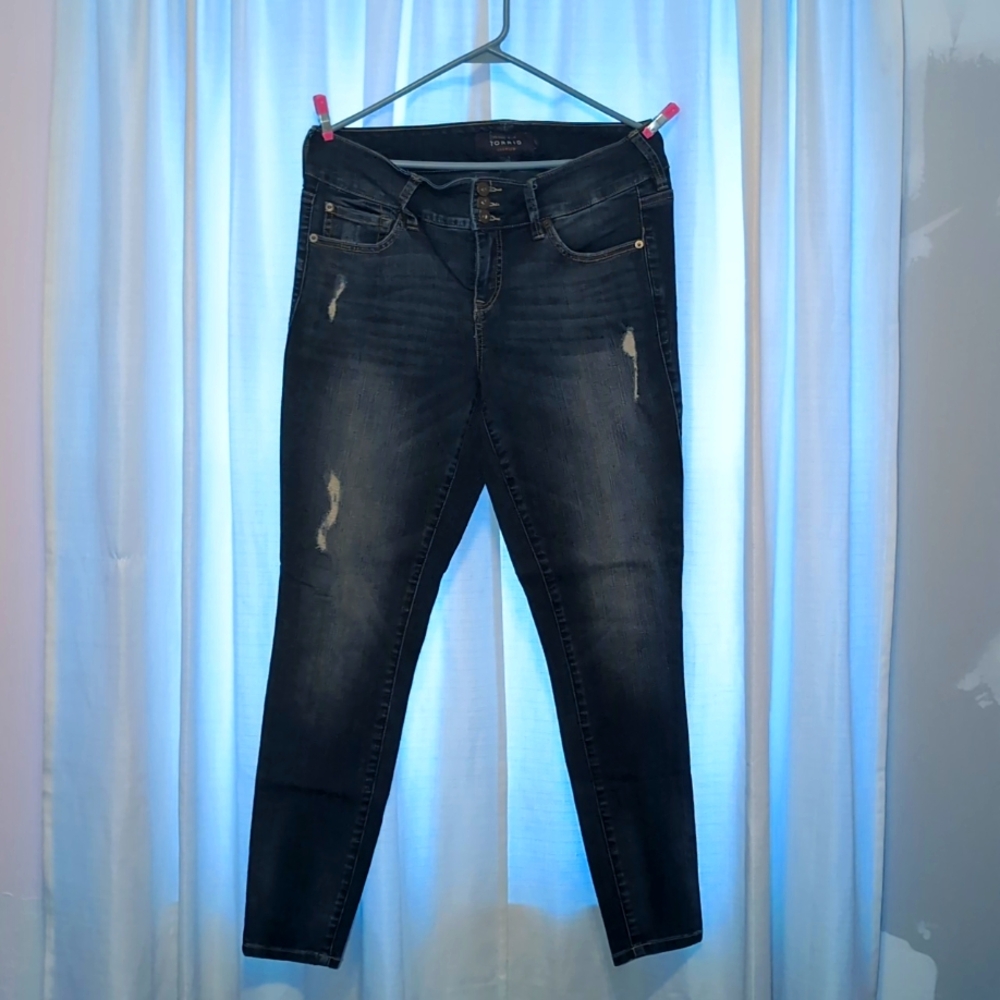 Torrid Premium 3 Button High-Rise Jegging 12R